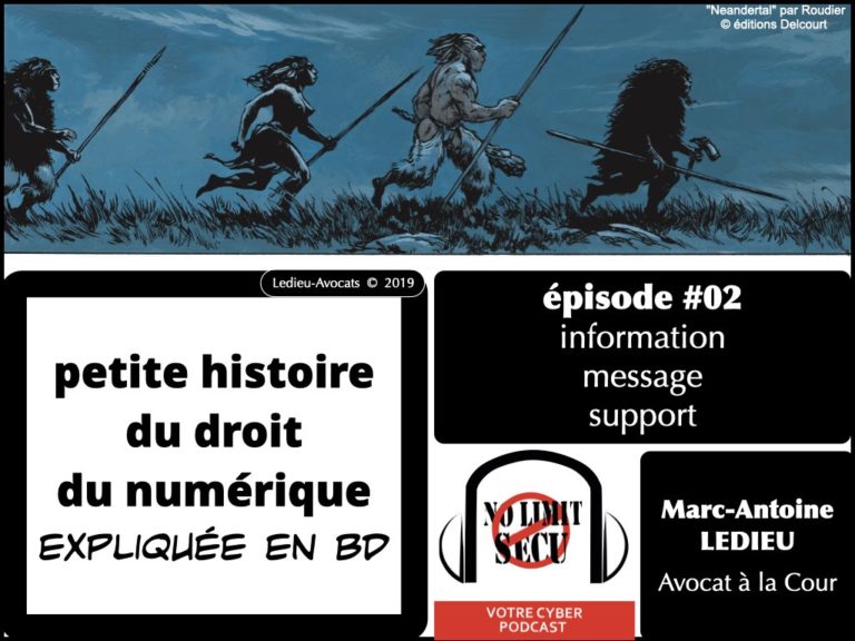 Histoire du numérique PODCAST NoLimitSecu © Ledieu-Avocats
