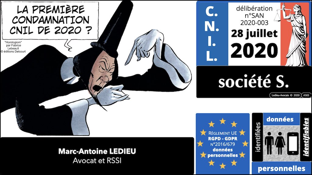 #303 délibération CNIL Spartoo du 28 juillet 2020: analyse