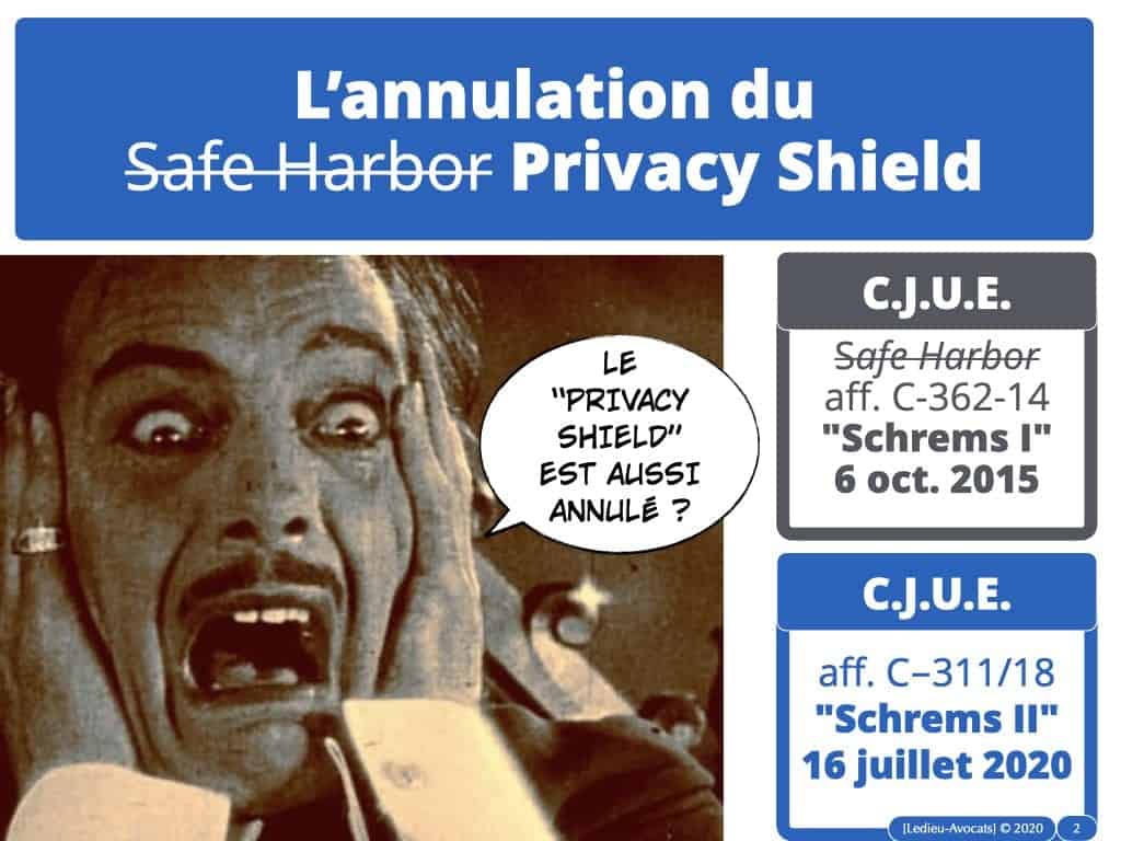 annulation du Privacy Shield TITRE