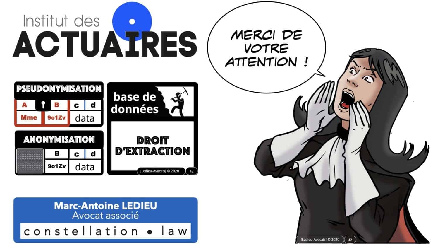 309 pseudonymisation et anonymisation des bases de données pour ACTUAIRE *16:9* © Ledieu-avocat 01-11-2020.042