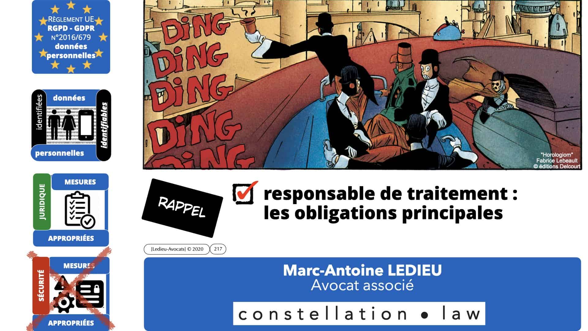 RGPD e-Privacy données personnelles jurisprudence formation Lamy Les Echos 10-02-2021 ©Ledieu-Avocats.217