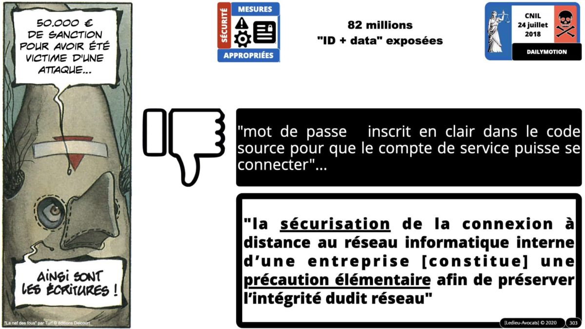 RGPD e-Privacy données personnelles jurisprudence formation Lamy Les Echos 10-02-2021 ©Ledieu-Avocats.303