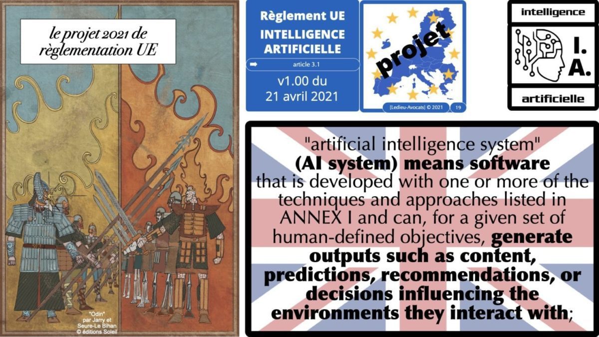 335 Intelligence Artificielle 2021 et AI Act [projet de Règlement UE] deep learning machine learning © Ledieu-Avocats 04-06-2021 *16:9*.019