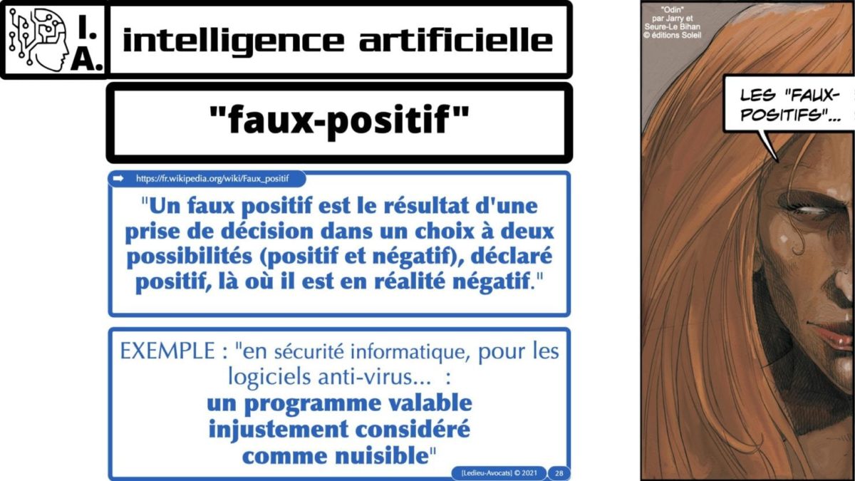 335 Intelligence Artificielle 2021 et AI Act [projet de Règlement UE] deep learning machine learning © Ledieu-Avocats 04-06-2021 *16:9*.028