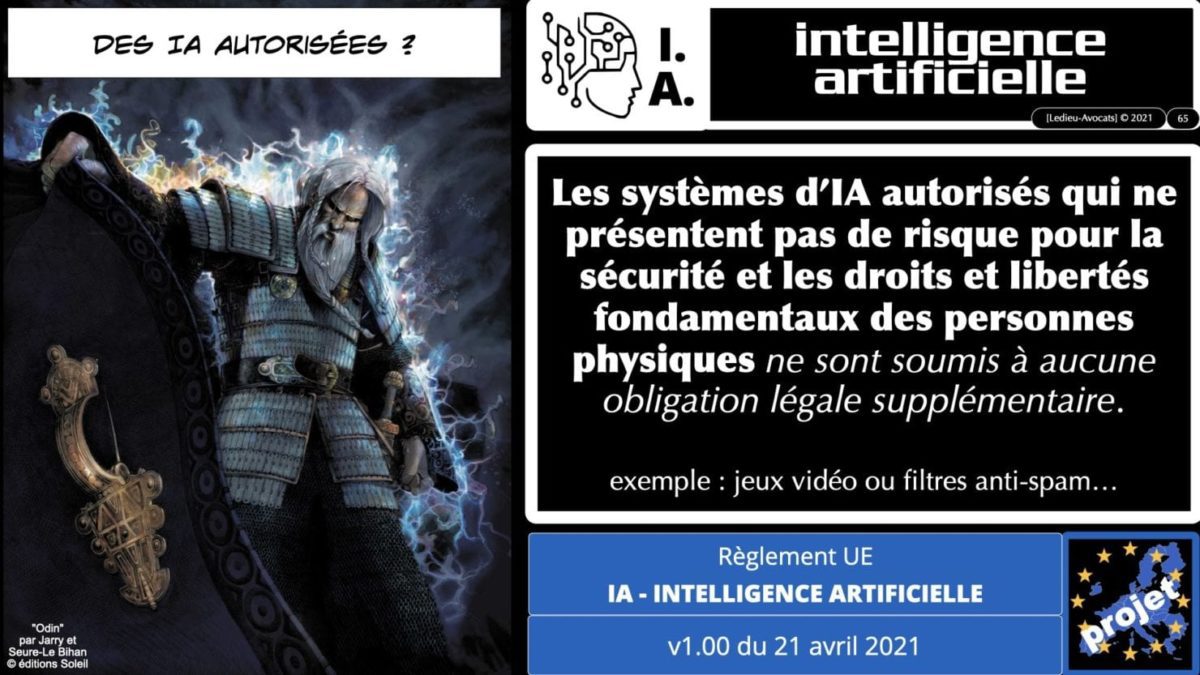 335 Intelligence Artificielle 2021 et AI Act [projet de Règlement UE] deep learning machine learning © Ledieu-Avocats 04-06-2021 *16:9*.065