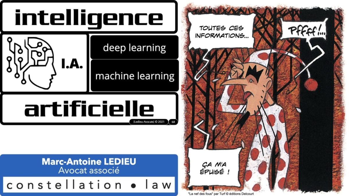 335 Intelligence Artificielle 2021 et AI Act [projet de Règlement UE] deep learning machine learning © Ledieu-Avocats 04-06-2021 *16:9*.068