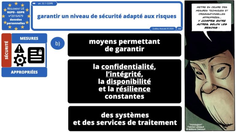 306 RGPD et jurisprudence e-Privacy données-personnelles 16:9 ©Ledieu-Avocats 05-10-2020 formation Les Echos Lamy Conference.282