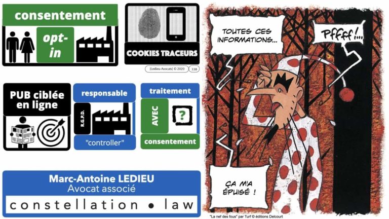 306 RGPD et jurisprudence e-Privacy données-personnelles 16:9 ©Ledieu-Avocats 05-10-2020 formation Les Echos Lamy Conference.338