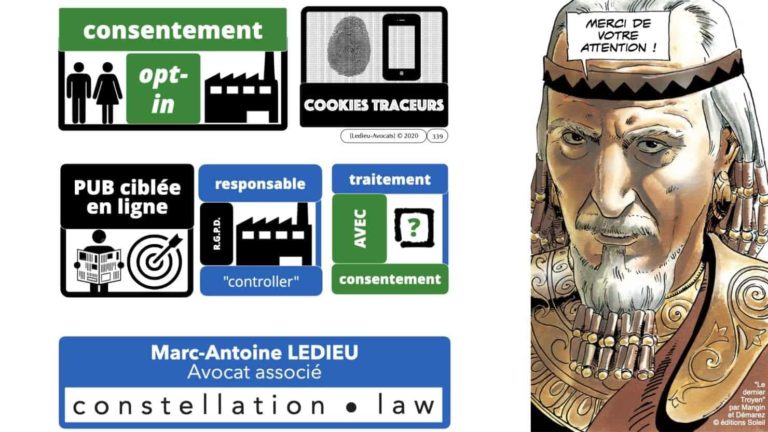 306 RGPD et jurisprudence e-Privacy données-personnelles 16:9 ©Ledieu-Avocats 05-10-2020 formation Les Echos Lamy Conference.339