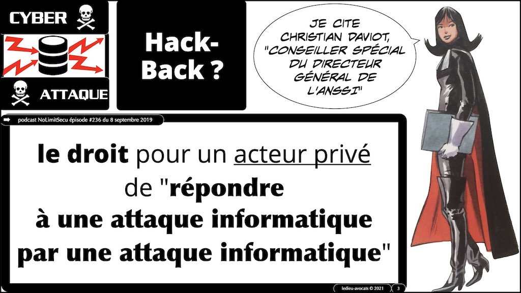 #350 cyber attaque cyber sécurité #15 HACK-BACK © Ledieu-Avocats technique droit numérique.003