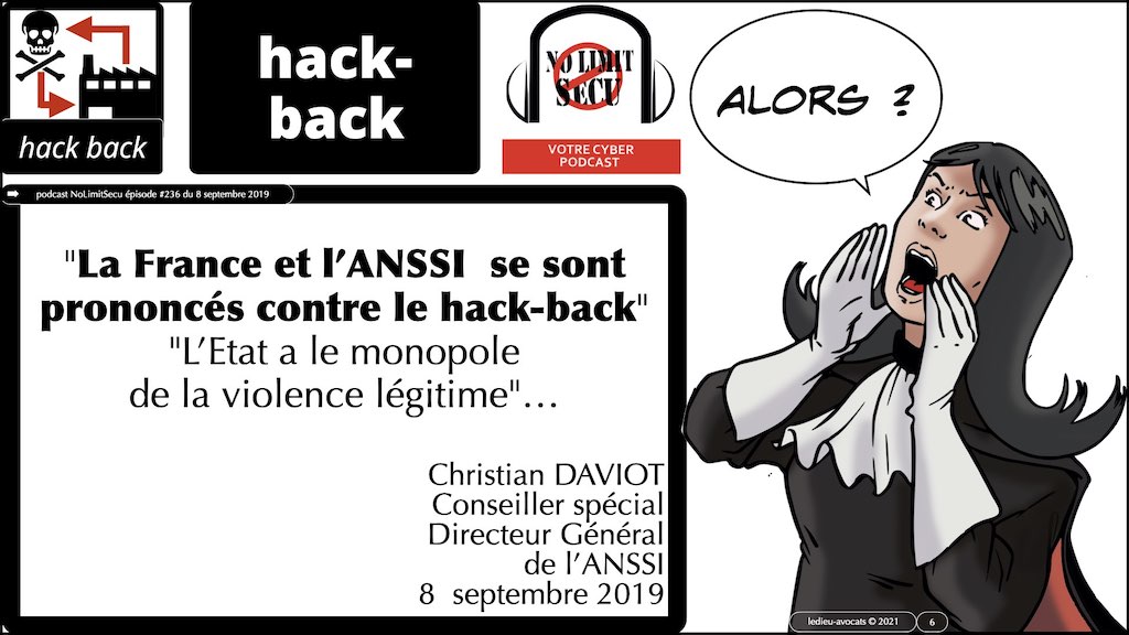 #350 cyber attaque cyber sécurité #15 HACK-BACK © Ledieu-Avocats technique droit numérique.006