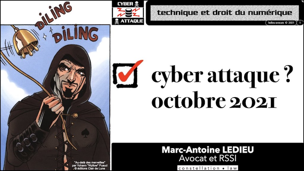 #350 cyber sécurité cyber attaque #00 plan M2 PRO © Ledieu-Avocats technique droit numérique 04-10-2021.001