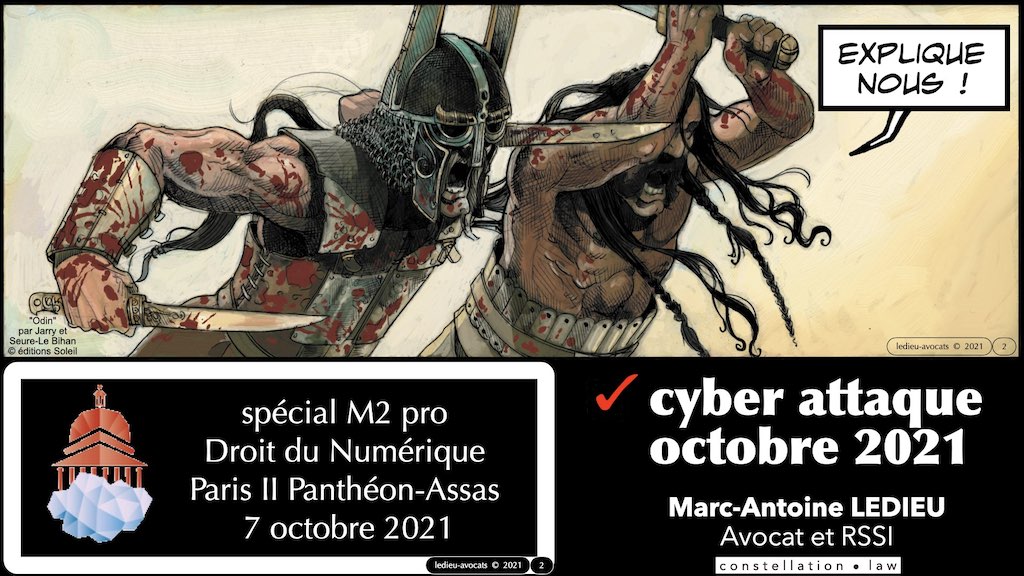#350 cyber sécurité cyber attaque #00 plan M2 PRO © Ledieu-Avocats technique droit numérique 04-10-2021.002