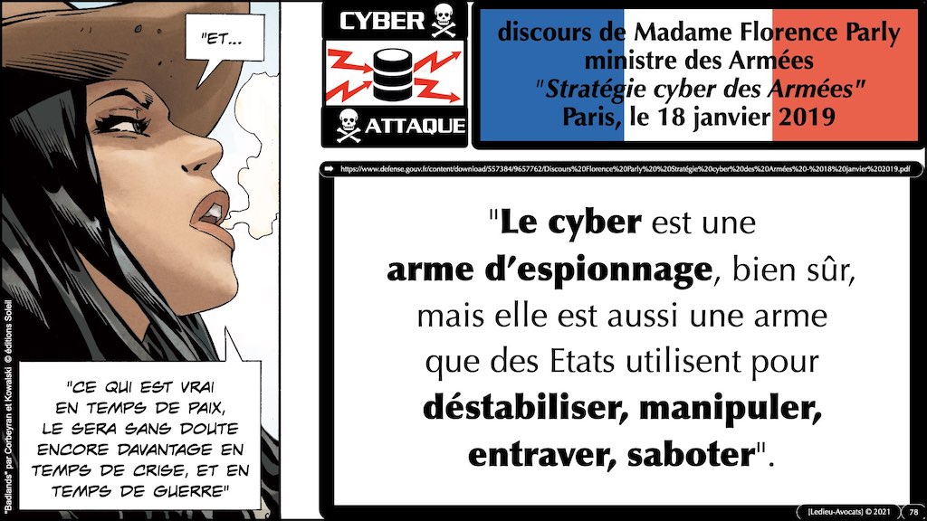 #350 cyber sécurité cyber attaque #02 CHRONOLOGIE 1945-2021 © Ledieu-Avocats technique droit numérique.078