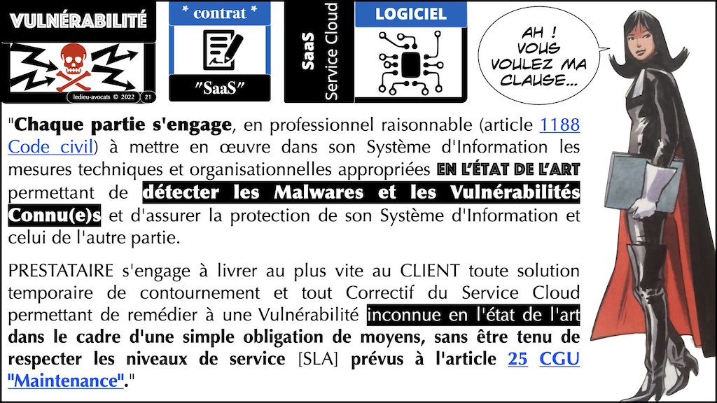 #353 cyber attaque cyber sécurité #28-2 DEFINITION Vulnérabilité © Ledieu-Avocats technique droit numérique 03-10-2021.021