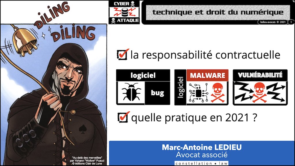 #353 cyber attaque cyber sécurité #29 RESPONSABILITE contractuelle © Ledieu-Avocats technique droit numérique.001