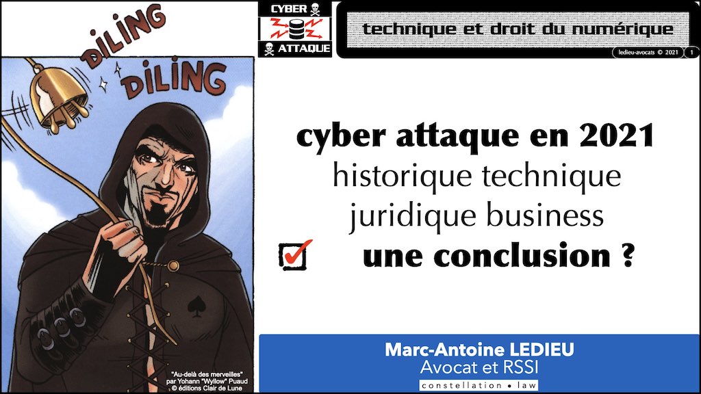 #353 cyber attaque cyber sécurité #30 CONCLUSION M2 PRO © Ledieu-Avocats technique droit numérique.001