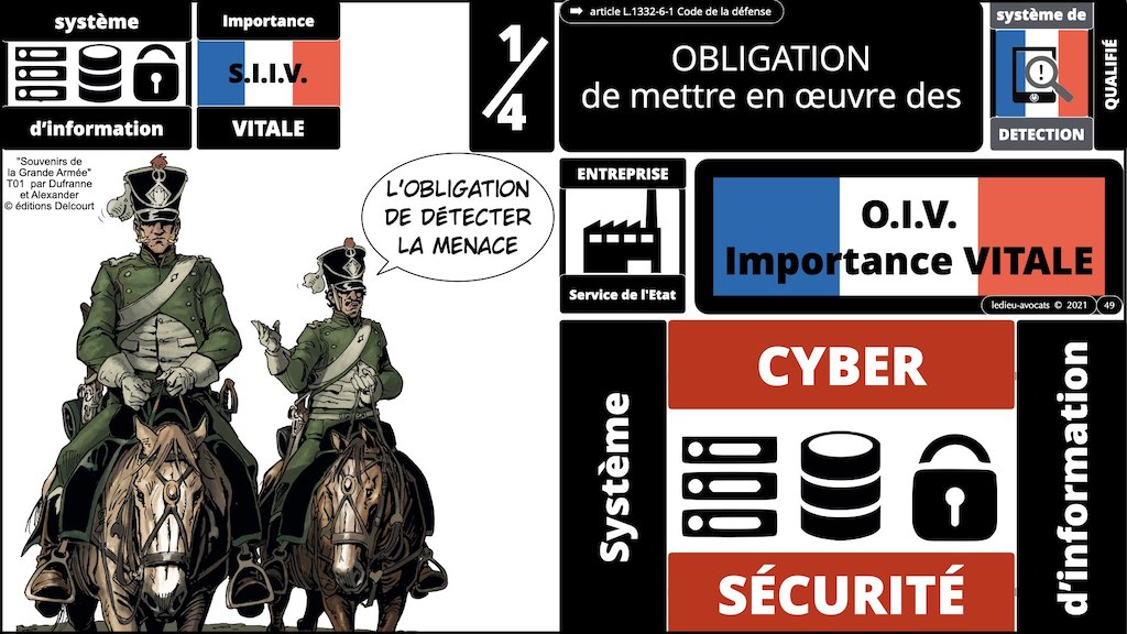 #356 OIV OSE OBLIGATIONS cyber sécurité systeme information + Vincent DESROCHES © Ledieu-Avocats technique droit numérique blog BD 30-10-2021 *16:9*.049