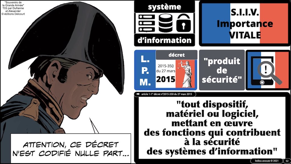 #356 OIV OSE OBLIGATIONS cyber sécurité systeme information + Vincent DESROCHES © Ledieu-Avocats technique droit numérique blog BD 30-10-2021 *16:9*.052