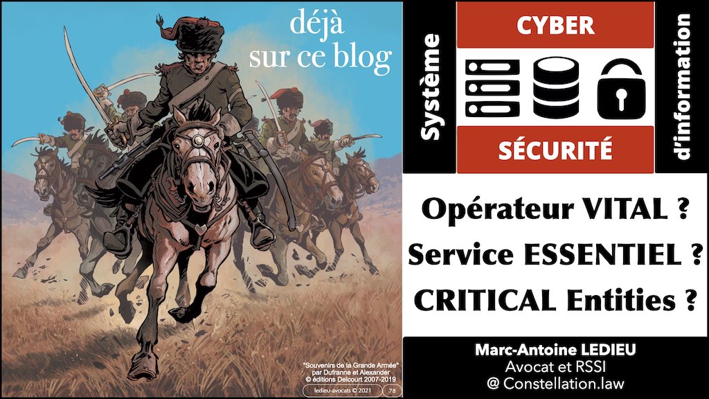 #356 OIV OSE OBLIGATIONS cyber sécurité systeme information + Vincent DESROCHES © Ledieu-Avocats technique droit numérique blog BD 30-10-2021 *16:9*.078