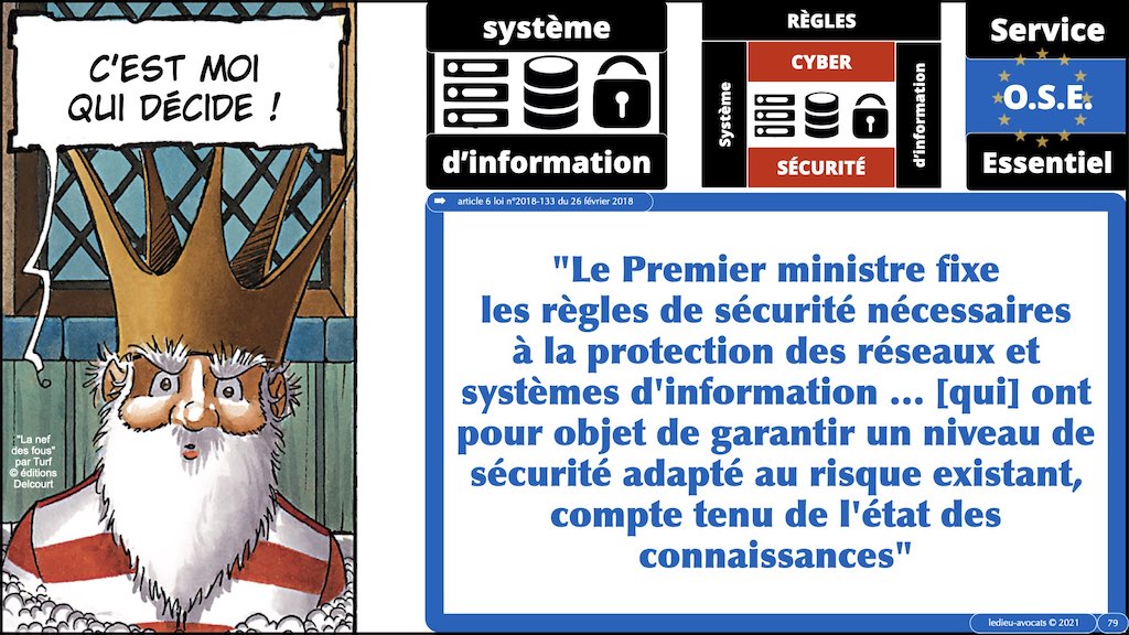 #356 OIV OSE OBLIGATIONS cyber sécurité systeme information + Vincent DESROCHES © Ledieu-Avocats technique droit numérique blog BD 30-10-2021 *16:9*.079