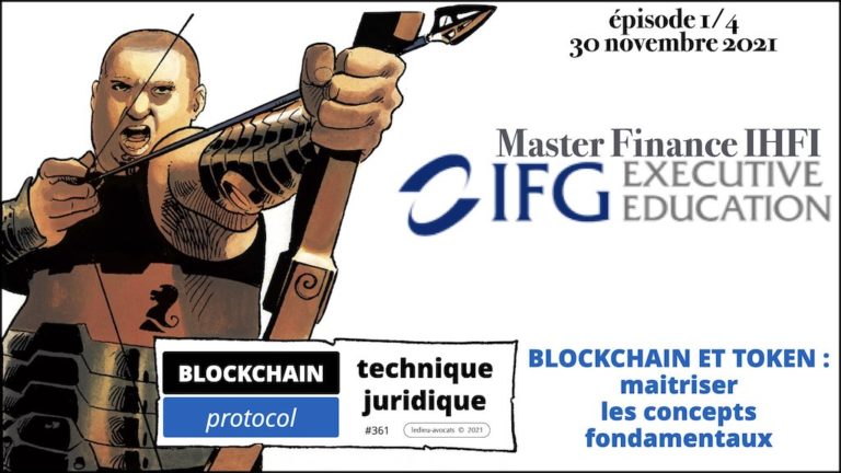 #361 blockchain et token expliqués au MBA finance IHFI-IFG [1/4]