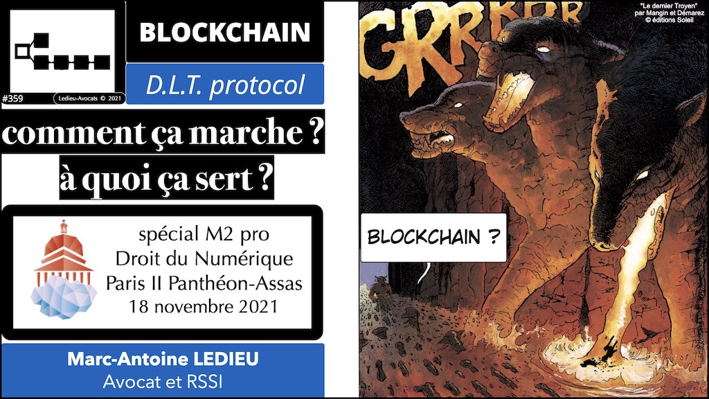 #359 blockchain et token expliqués au M2 Droit du Numérique