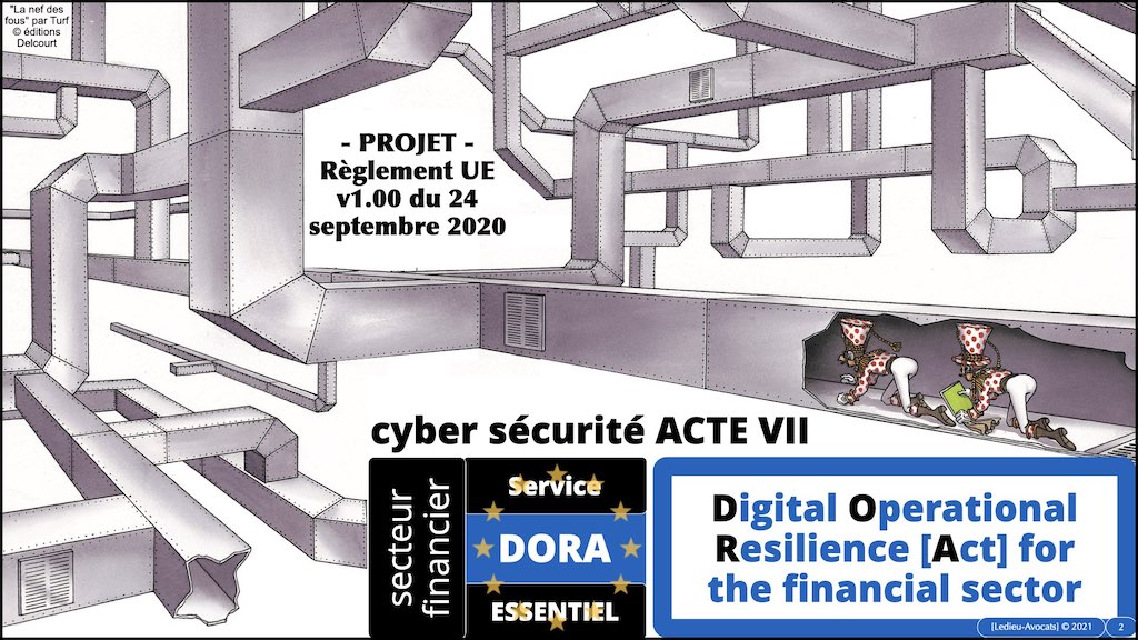 DORA #2 définitions sécurité informatique du secteur financier.002