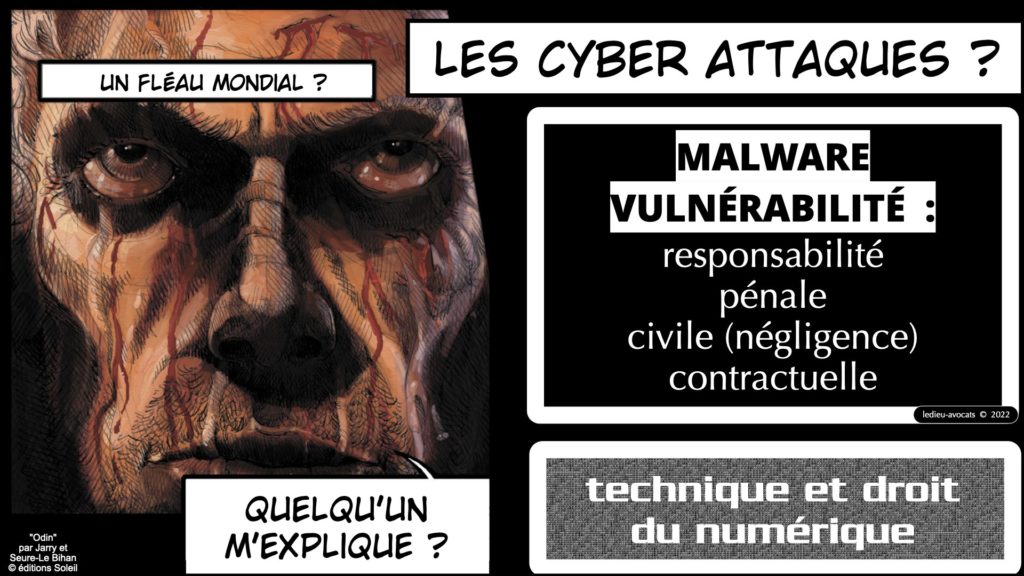 cyberattaque vulnérabilité malware et responsabilité ? conférence pour décideur © Ledieu-Avocats technique droit numérique BLOG BD 2021