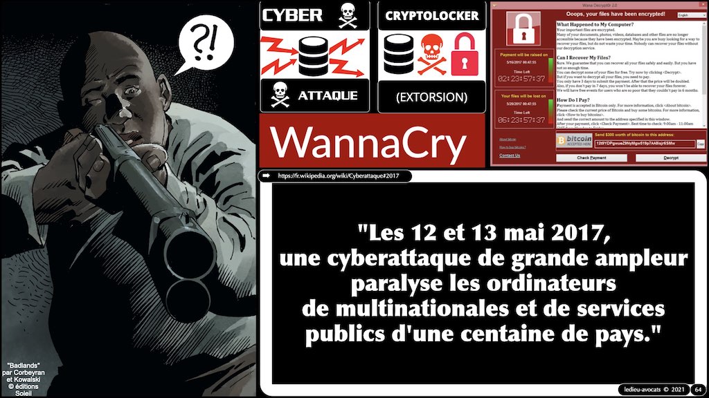 #369 cyber sécurité cyber attaque #04 CHRONOLOGIE 1945-2021 © Ledieu-Avocats technique droit numérique BLOG BD.064