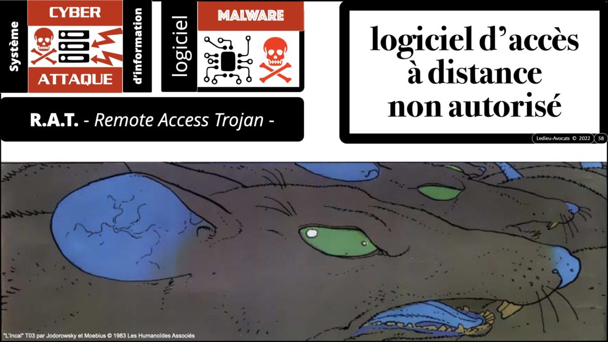 #384-3 sécurité des systè!mes d'information cyber attaque #11 la MENACE NUMERIQUE © Ledieu-Avocats 2022.058