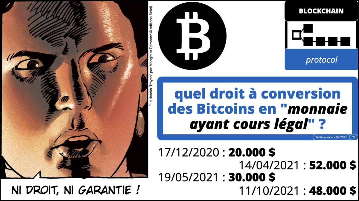 #385-4 BLOCKCHAIN et TOKEN #5 Bitcoin Libra © ledieu-avocats 01-02-2022.022