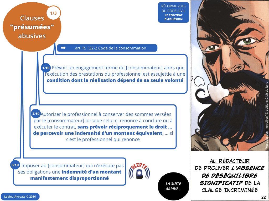 contrat adhésion reforme code civil contrat 2016 Ledieu avocat nouvelle technologie logiciel SaaS web DMP cloud computing metadonnees personnelle cybersecurite blog BD.022