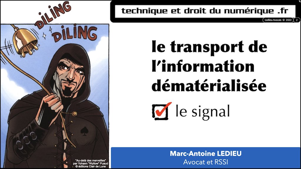 #002 #SIGNAL #Communications #Electroniques © Ledieu-Avocats technique droit numerique 15-10-2022.002