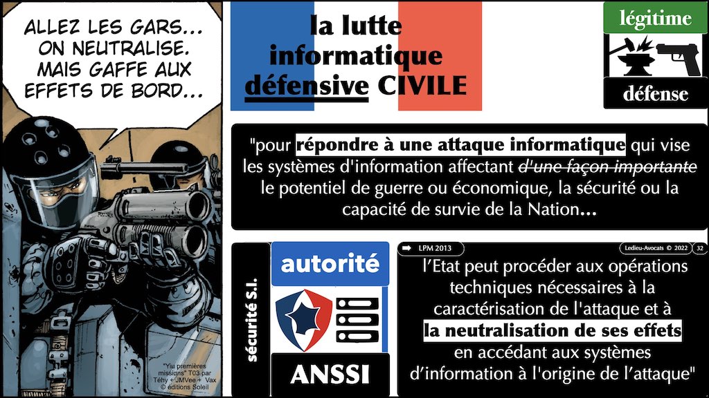 #002 accès maintien frauduleux légitime défense action offensive HACKER ETHIQUE ? © Ledieu-Avocats 25-10-2022.032
