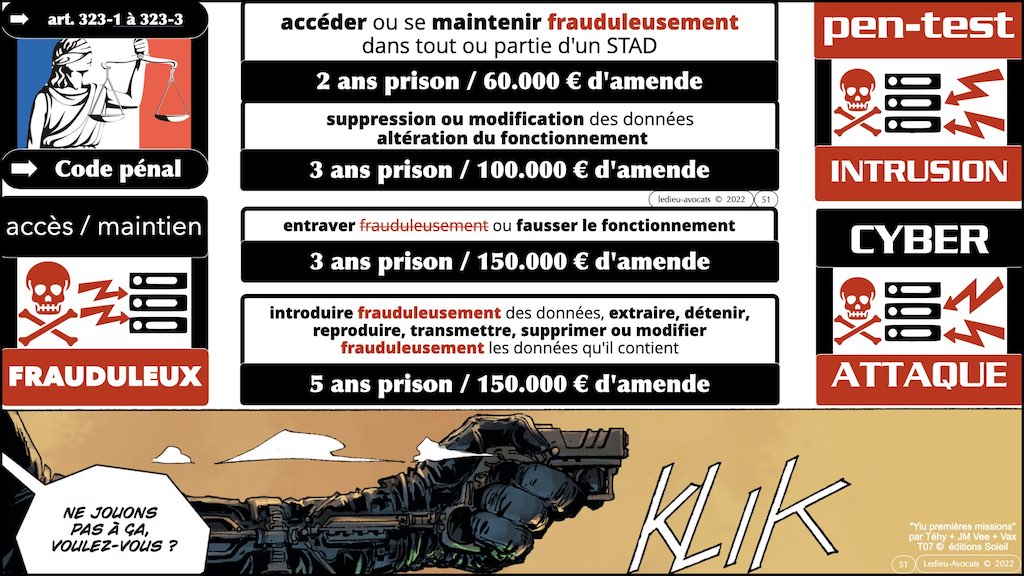 #002 accès maintien frauduleux légitime défense action offensive HACKER ETHIQUE ? © Ledieu-Avocats 25-10-2022.051
