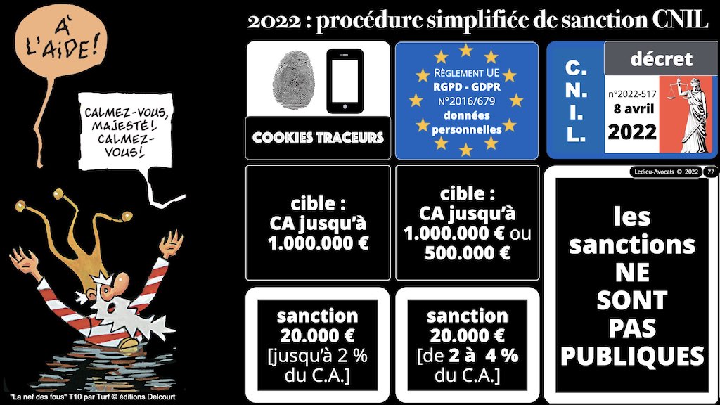#416 RGPD principes jurisprudence actualité pratique #07 ACTU + JURISPRUDENCE © Ledieu-Avocats 05-10-2022.077