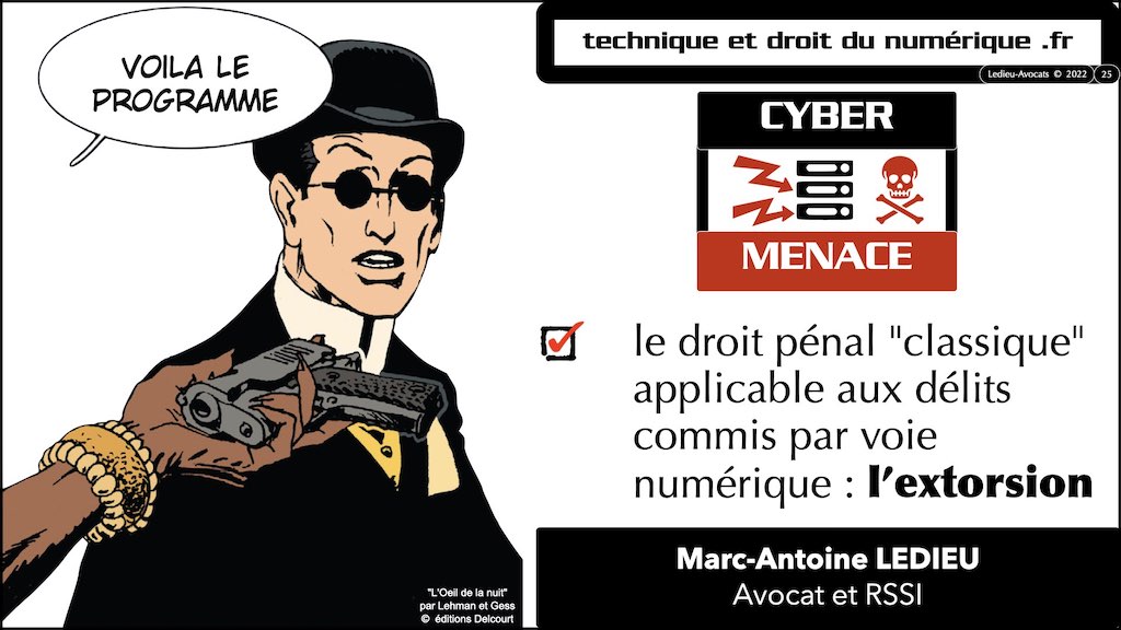 #421-002 cyber sécurité SLIDES #MENACE NUMERIQUE alias.025