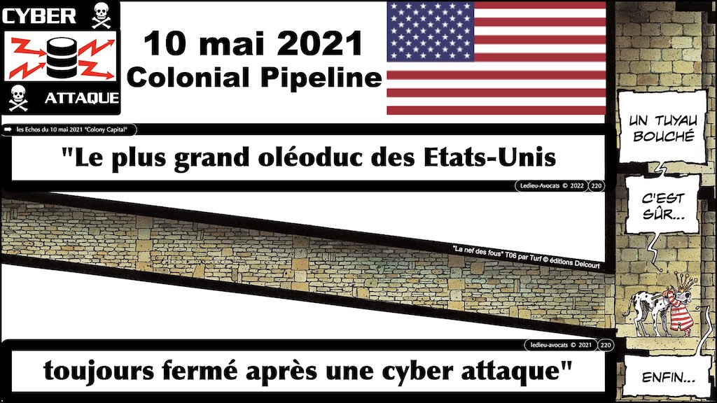 #421-003 cyber attaque #CHRONOLOGIE 1945-2022 © Ledieu-Avocats 31-10-2022.220