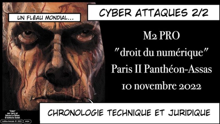 cyber attaque CHRONOLOGIE juridique et technique 1945-2022 © Ledieu-Avocats