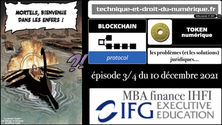 les problèmes juridiques des blockchains et des tokens ? MBA finance IHFI IFG épisode 3/4