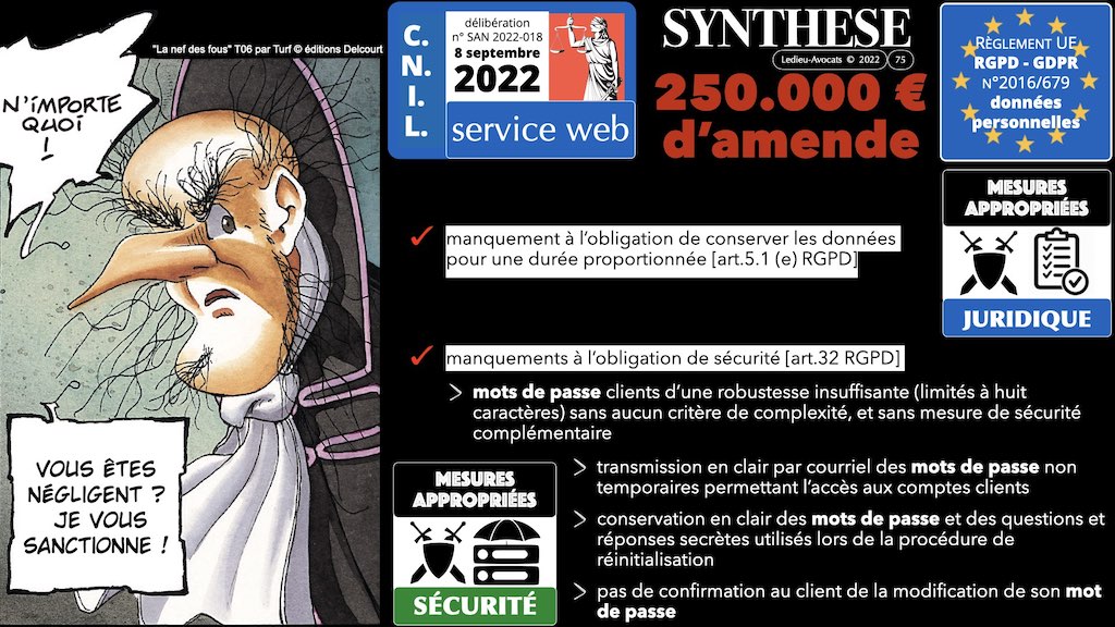 #432-07 RGPD synthèse + CNIL jurisprudence actualité © Ledieu-Avocats 04-12-2022.075