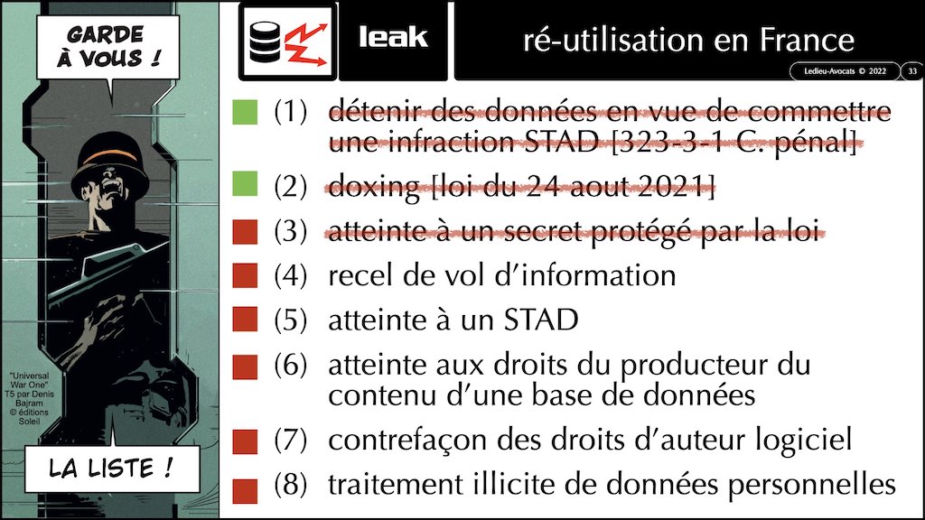 #433 ré-utiliser une fuite de données c'est légal ? pénal ? club cyber AEGE © Ledieu-Avocats.033