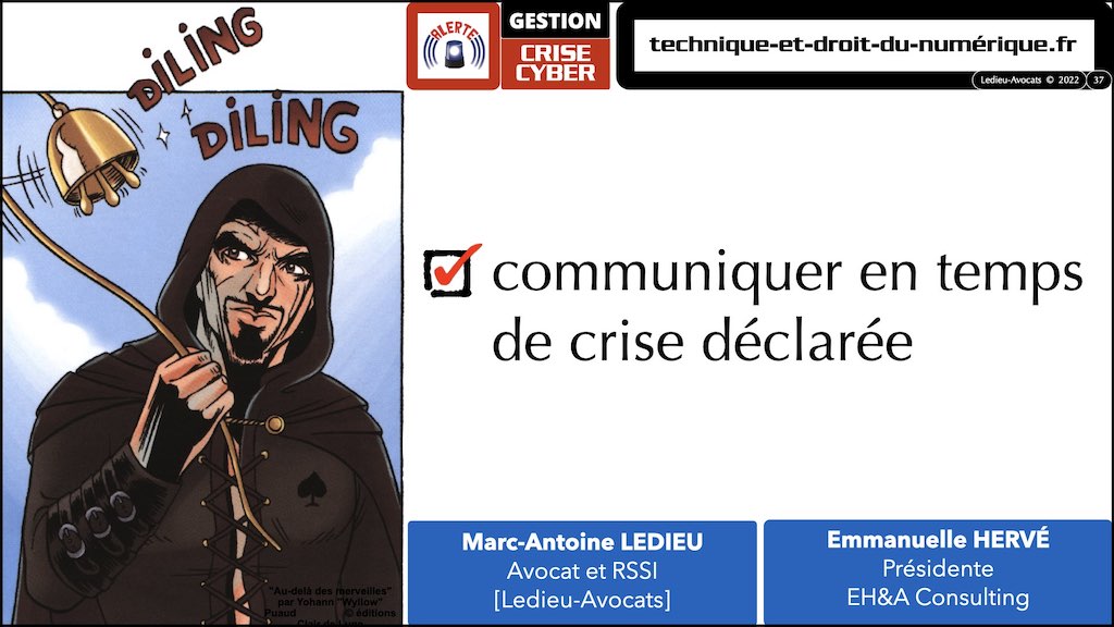 #373 GESTION COMMUNICATION crise cyber + PRIORISATION © Ledieu-Avocats technique droit numérique.037