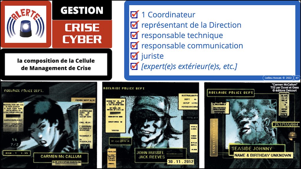 #373 GESTION COMMUNICATION crise cyber + PRIORISATION © Ledieu-Avocats technique droit numérique.047