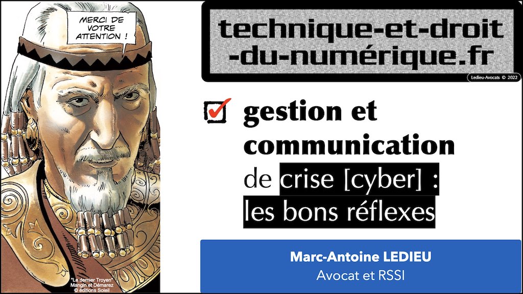 #373 GESTION COMMUNICATION crise cyber + PRIORISATION © Ledieu-Avocats technique droit numérique.069