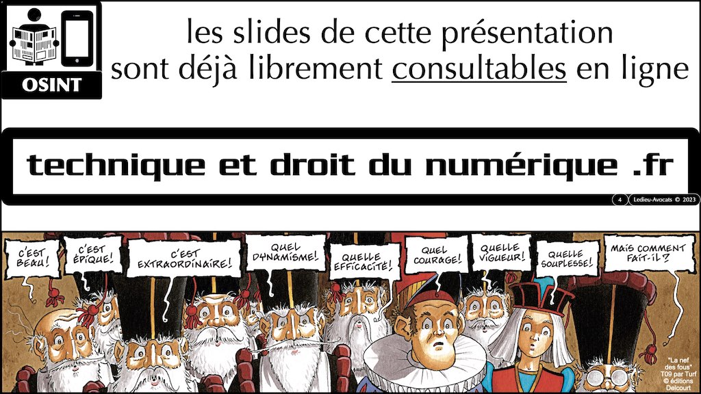 #440 le droit de l'OSINT Open Source INTelligence © Ledieu-Avocats 2023.004