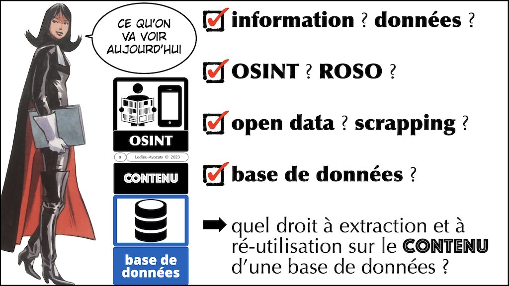 Open Source INTelligence - le droit de l'OSINT © Ledieu-Avocats 2023