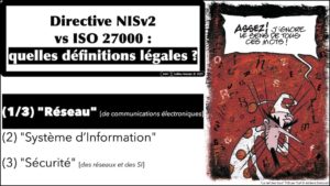 NISv2 vs ISO 27000 définition légale réseau © Ledieu-Avocats 2023