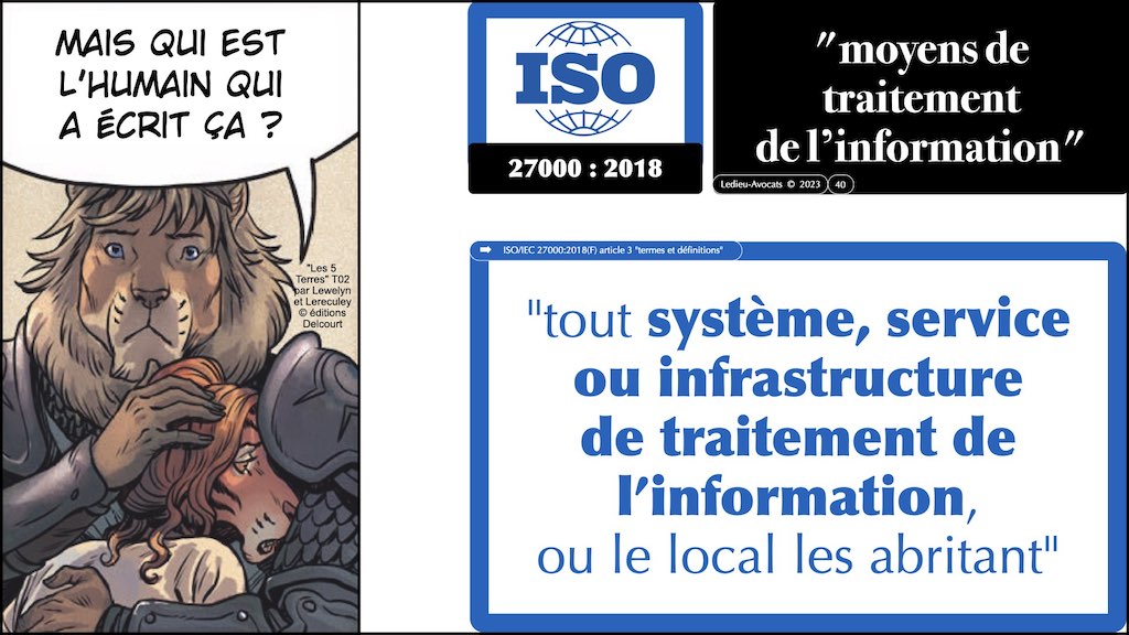 #442 NISv2 vs ISO 27000 définition légale 2:3 système d'information © Ledieu-Avocats 2023.022